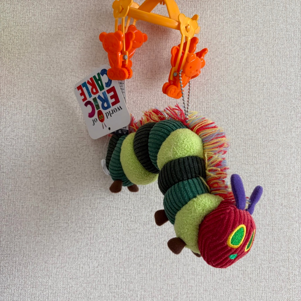 The Very Hungry Caterpillar Mascot2020 (DIY Keychain) ใหม่! พวงกุญแจน้องหนอนอิริค Eric carle 🐛