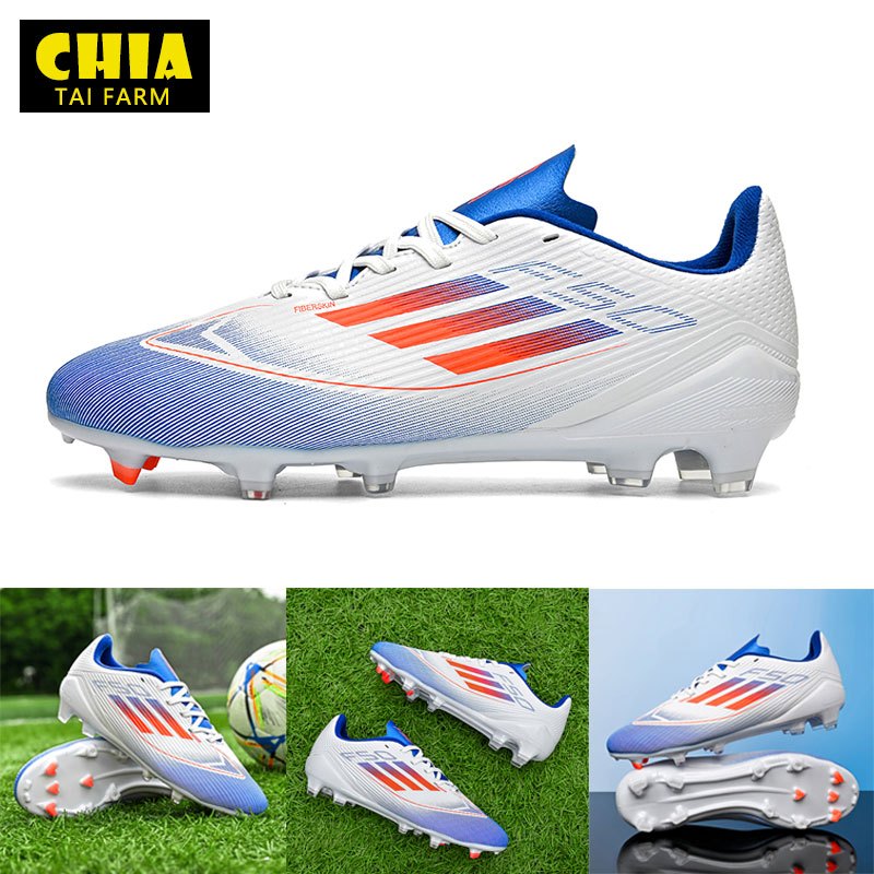 CHIA  Soccer Boots รองเท้าฟุตบอลเดียวกันผู้ใหญ่เด็กสตั๊ดรองเท้ากีฬาการฝึกอบรมกลางแจ้งขนาด