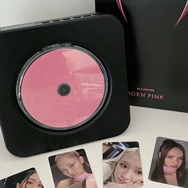 เครื่องเล่นซีดีพกพา แบบชาร์จไฟได้ CD PLAYER เครื่องเล่นบลูทูธ
