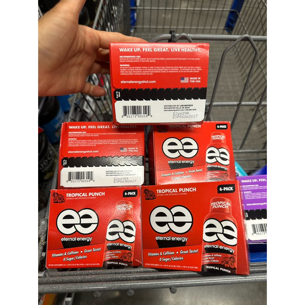 (พร้อมส่งจากไทย)Eternal Energy Premium Energy Shot 1.93 fl oz, 6 count