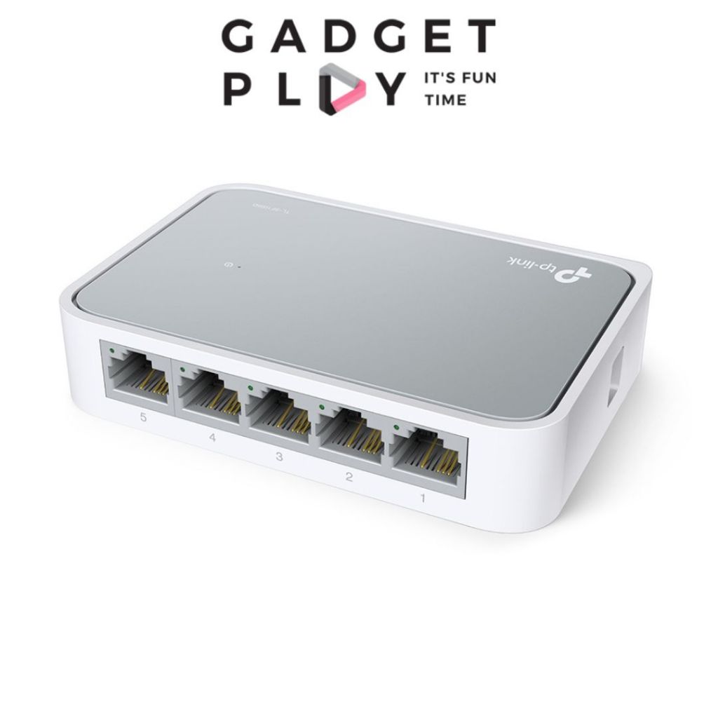 [กรุงเทพฯส่งด่วน] TP-Link TL-SF1005D (5-Port 10/100Mbps Desktop Switch) รับประกันศูนย์ไทย
