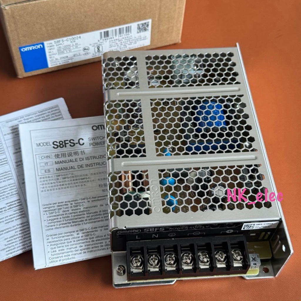 S8FS-C10024 POWER SUPPLY 24VDC 4.5A มีสินค้า พร้อมส่งในไทย🇹🇭