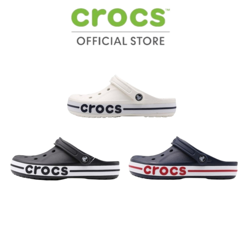 Crocs รองเท้าลำลองผู้ใหญ่รองเท้าชายหาดกลางแจ้ง รองเท้าแตะแบบกระเป๋าสำหรับคู่รักออกกำลังกายและพักผ่อนในฤดูร้อน