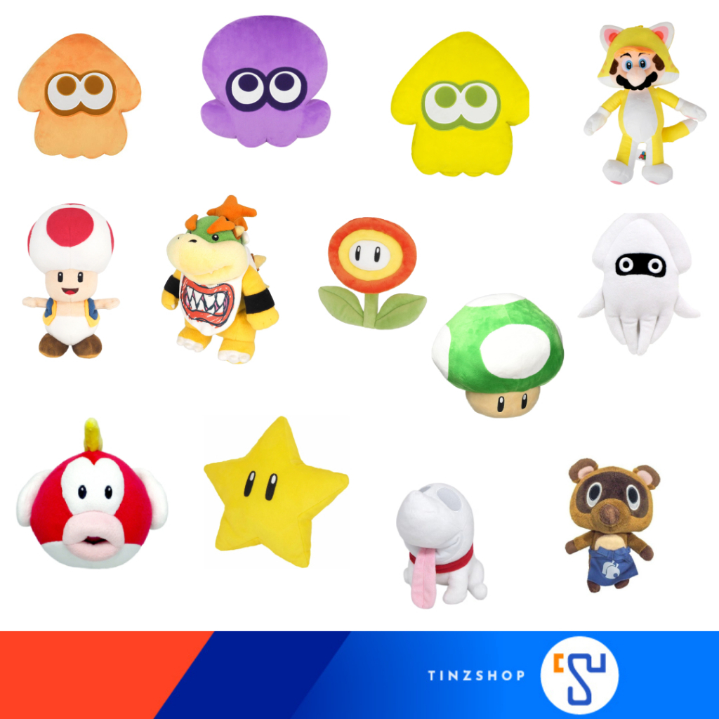 Nintendo  All Star Collection - Plush 18cm ตุ๊กตาของแท้จากนินเทนโด้