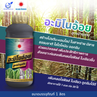 อะมิโนอ้อย สูตรบำรุงต้น 1 L ( ดวงตะวันเพชร ) #BSK