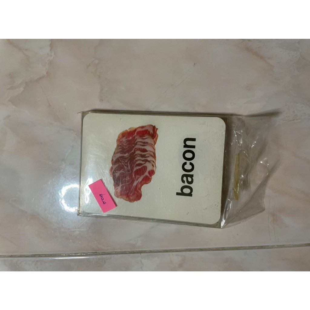 Flash card คำศัพท์หมวดอาหาร