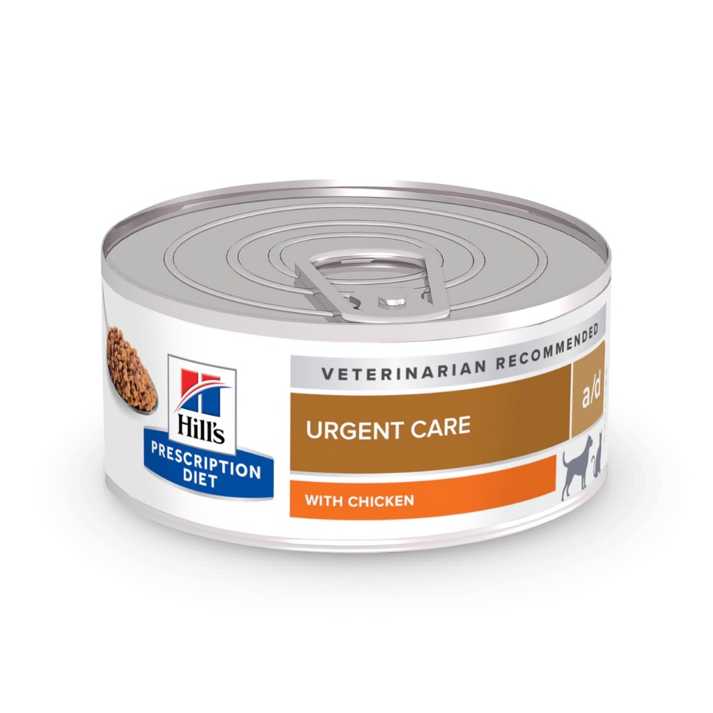 Hills a/d Urgent Care อาหารเปียก อาหารสุนัข อาหารแมว สัตว์ป่วยพักฟื้นจากการผ่าตัด บำรุงร่างกาย