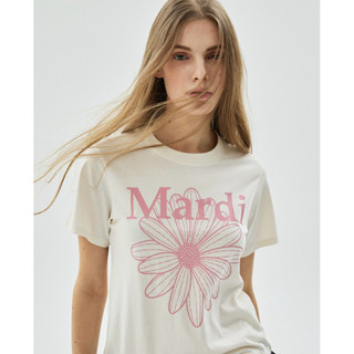 พร้อมส่ง Mardi Mercredi SLIM TSHIRT FLOWERMARDI