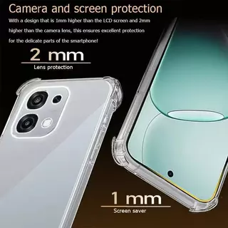 เคสใส สำหรับ OPPO A6 A6C A6S A6X A5X A5 5G A5I A5Pro A3Pro A3X A3 4G A60 A18 A38 A57 4G/A76/A36/A38/A18/A58/A78 5G 018
