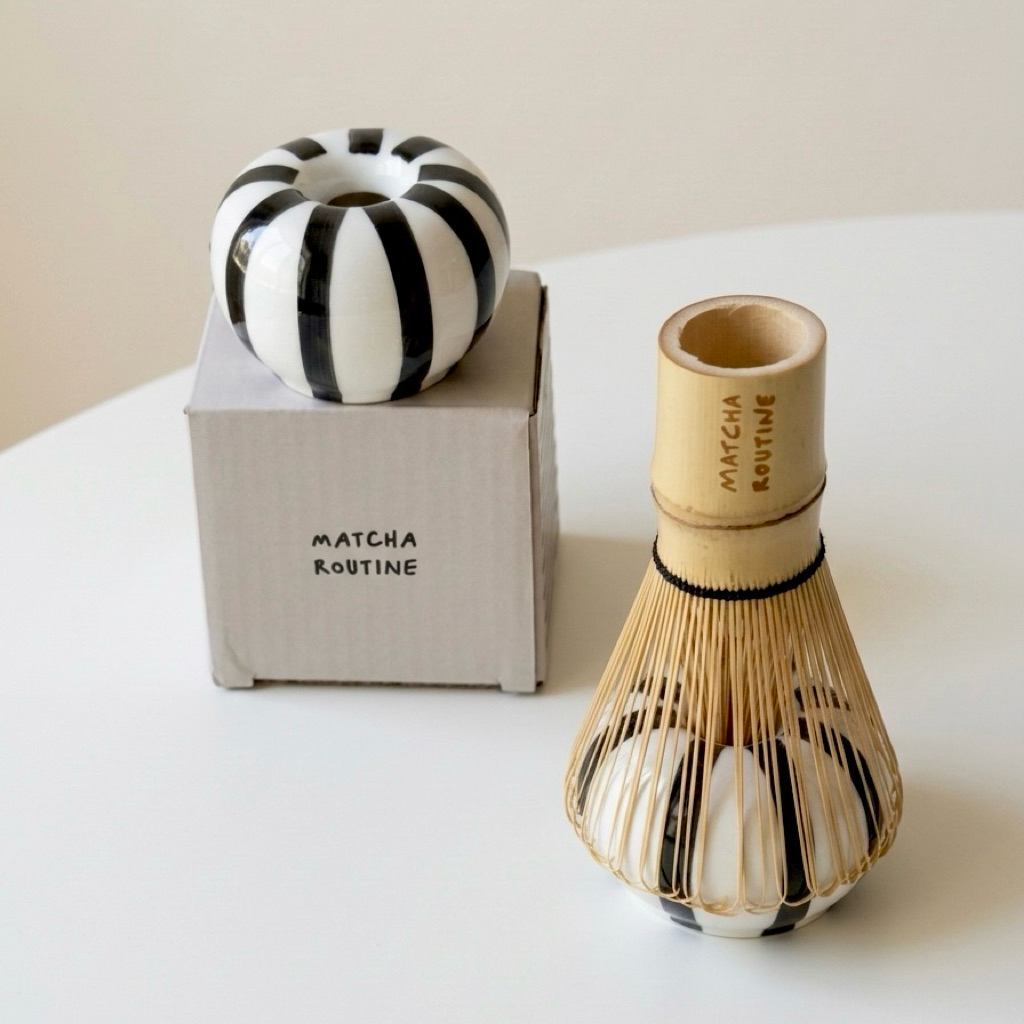 matcha routine chasen stand