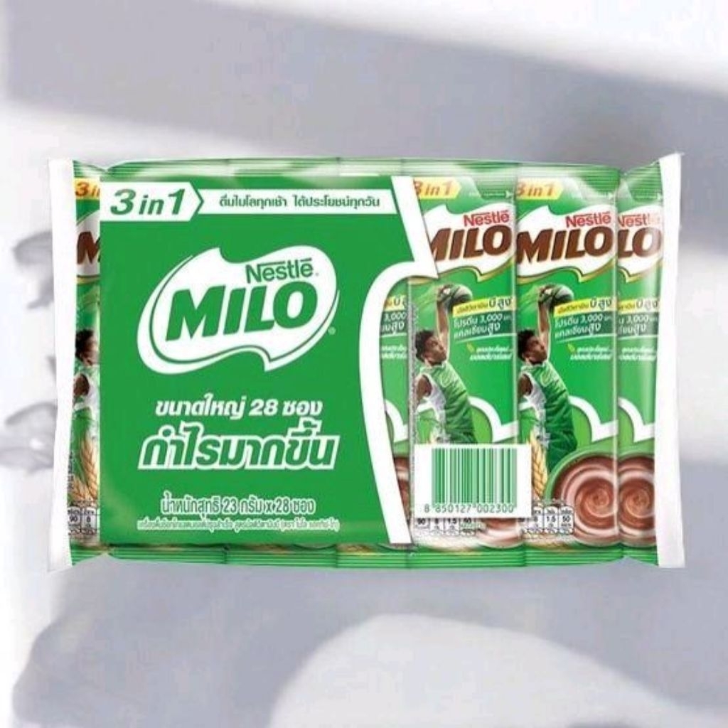 ไมโล3in1 รสชาติอร่อย 28 ชิ้น