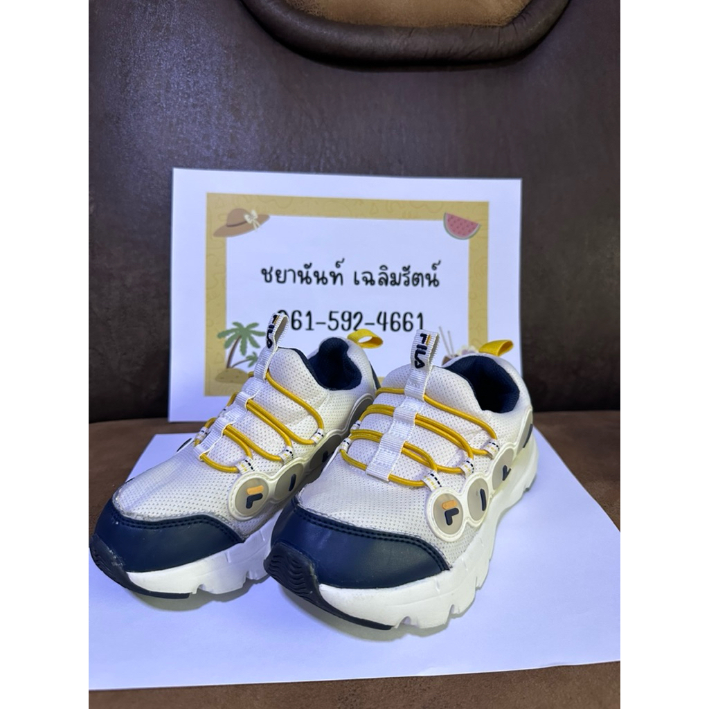 รองเท้าผ้าใบเด็ก fila