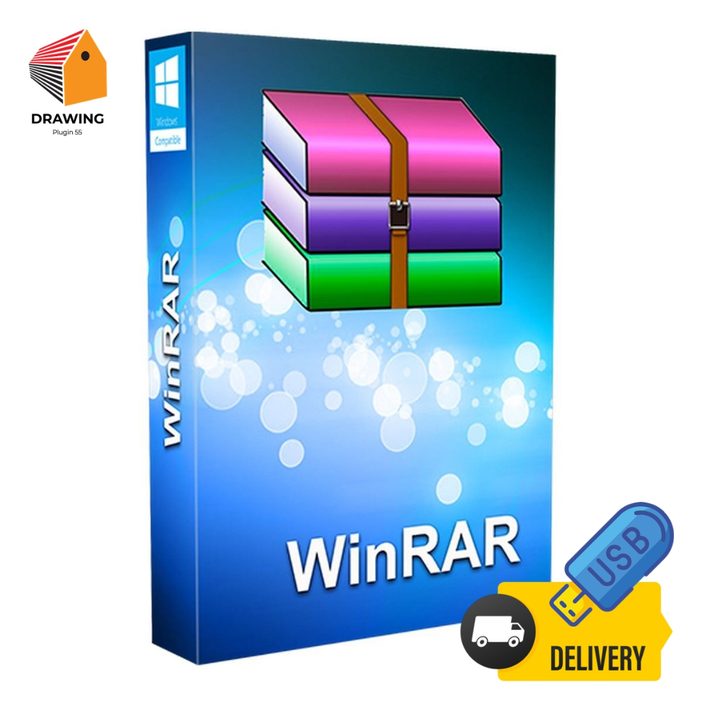 WinRAR 7 บีบอัดไฟล์  คลายไฟล์ RAR, ZIP ⭐จัดส่งshopee express เท่านั้น