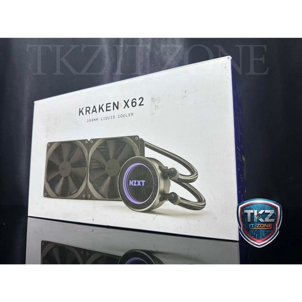 ระบบระบายความร้อนด้วยน้ำ (cpu Liquid  cooling) NZXT KRAKEN X62