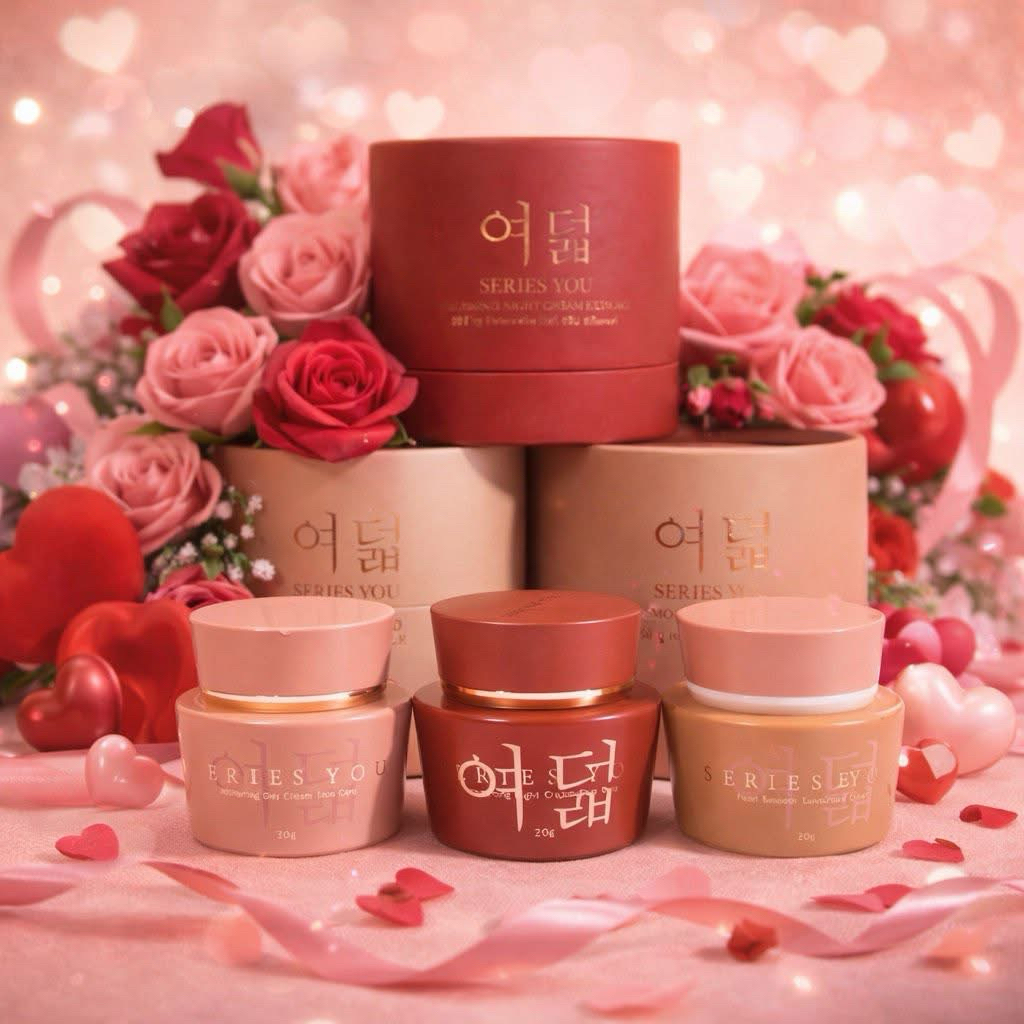 ครีมซีรี่ย์ยู ชุดบำรุง 3 กระปุก ขนาด 20 กรัม - Series You Full Set