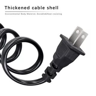 สายไฟชาร์จ 2 Prong AC Charger Replacement for ONN Bluetooth Speaker Speaker Charger Charging Power Cable Cord 10Ft