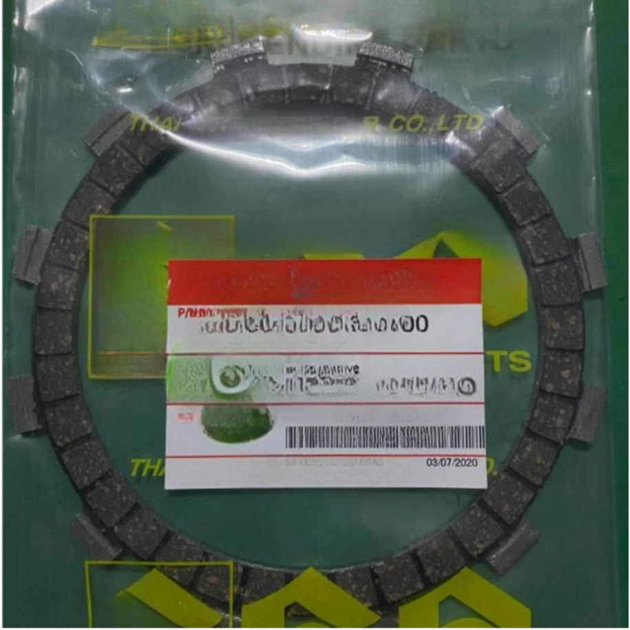(GP100/RGV/TS125N)แผ่นครัชเดิม แผ่นครัชอย่างดี(**ราคาต่อ1แผ่นครับ**) รุ่น GP100/RGV/TS125N/13A00