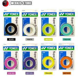 Super Grap AC102C ยางกริปแบดมินตัน ของแท้ญี่ปุ่น 3 แถบ/แพ็ค …