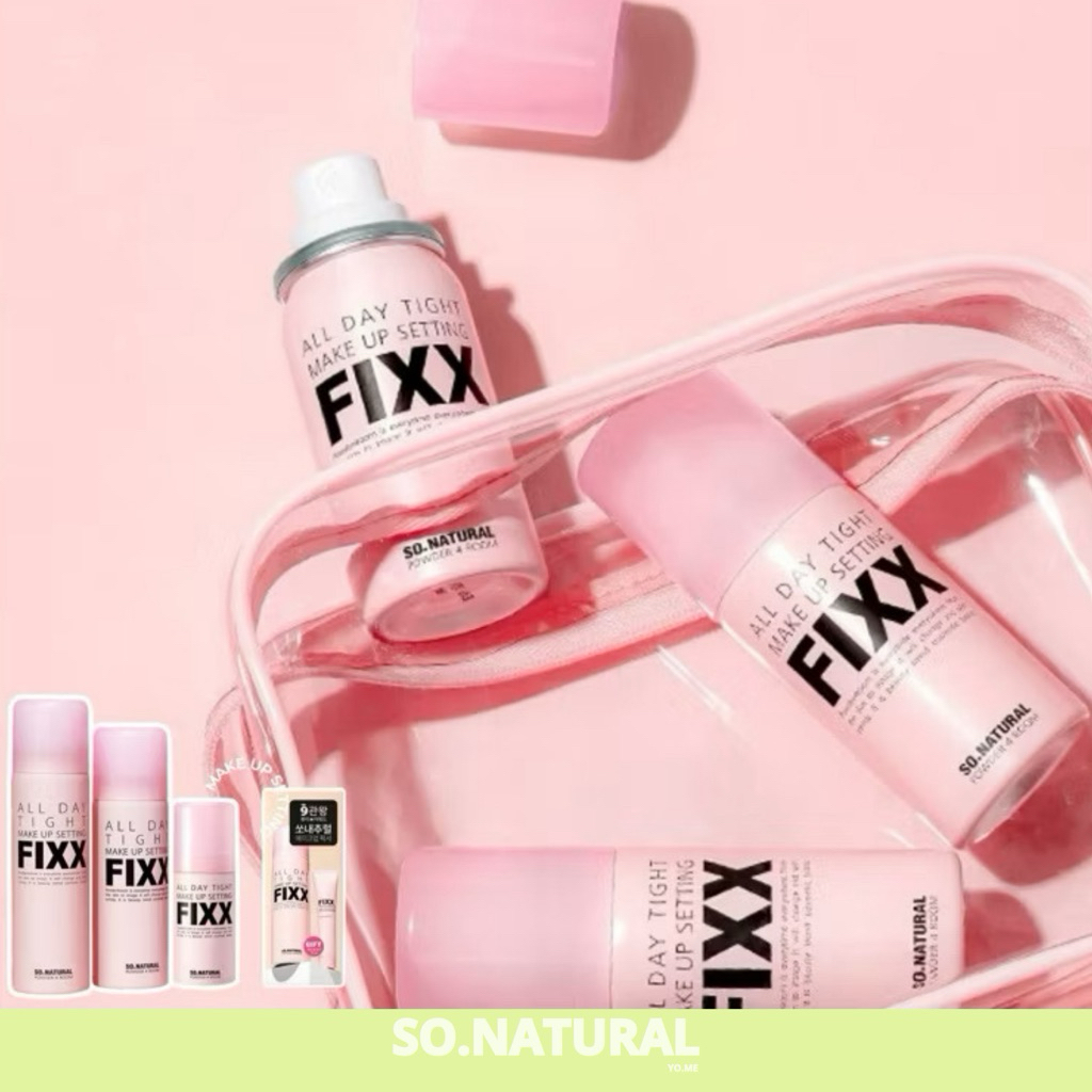 ˘พร้อมส่ง˘ So.natural - All Day Tight Make Up Setting Fixx สเปรย์เซทเมคอัพ