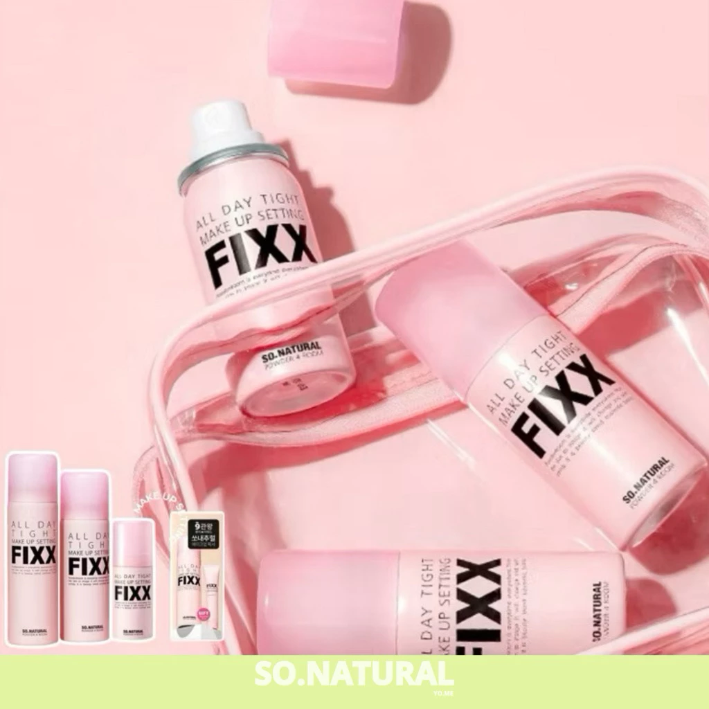 ˘พร้อมส่ง˘ So.natural - All Day Tight Make Up Setting Fixx สเปรย์เซทเมคอัพ