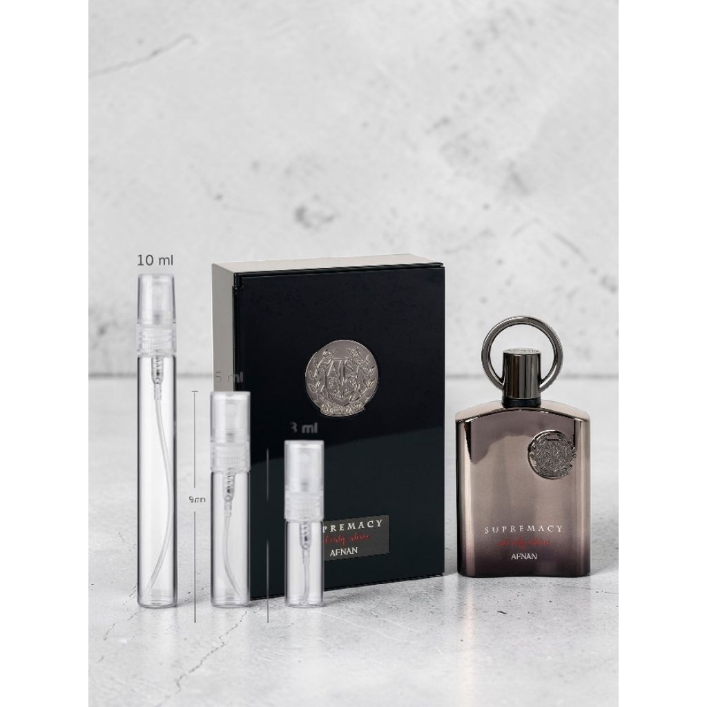 (แบ่งขาย)แท้💯 AFNAN PERFUMES SUPREMACY NOT ONLY INTENSE
