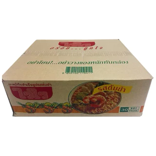 ไวไว บะหมี่กึ่งสำเร็จรูปรสต้มยำ (สูตรดั้งเดิม) 80 กรัม x 4 ซอง