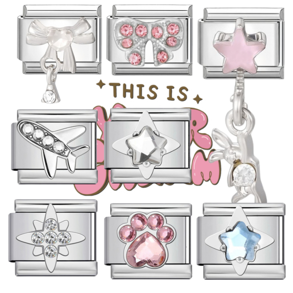 yourcharm italian charm bracelet อิตาเลี่ยนชาร์ม สร้อยข้อมือเลือกลายเองได้ ราคาต่อ 1 ชิ้น