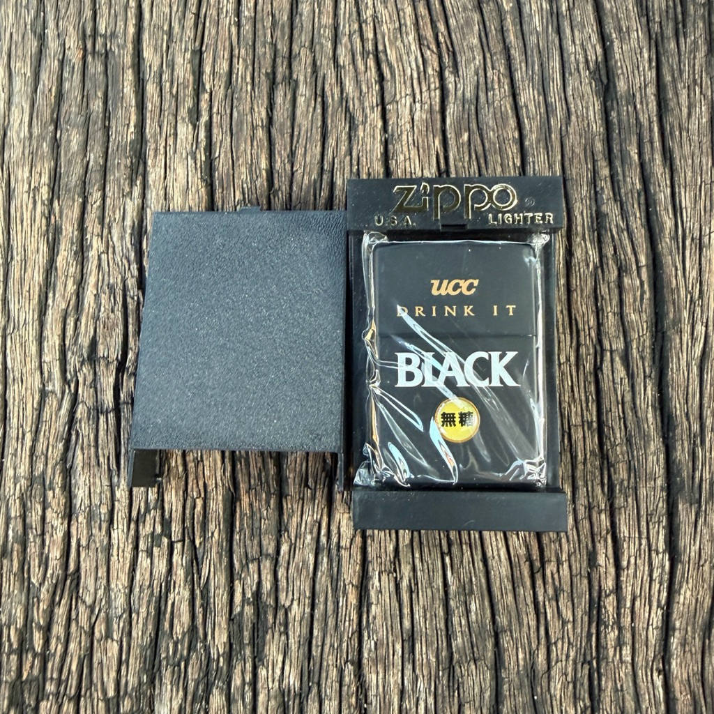 ไฟแช็ก Zippo Japan UCC Black Coffee