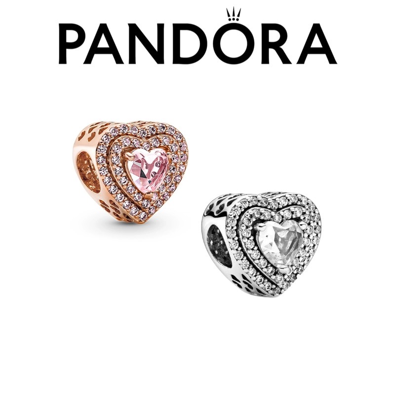 พร้อมส่ง🚚 Pandora Heartfelt Statement charm สร้อยข้อมือผู้หญิง ของขวัญวันเกิด
