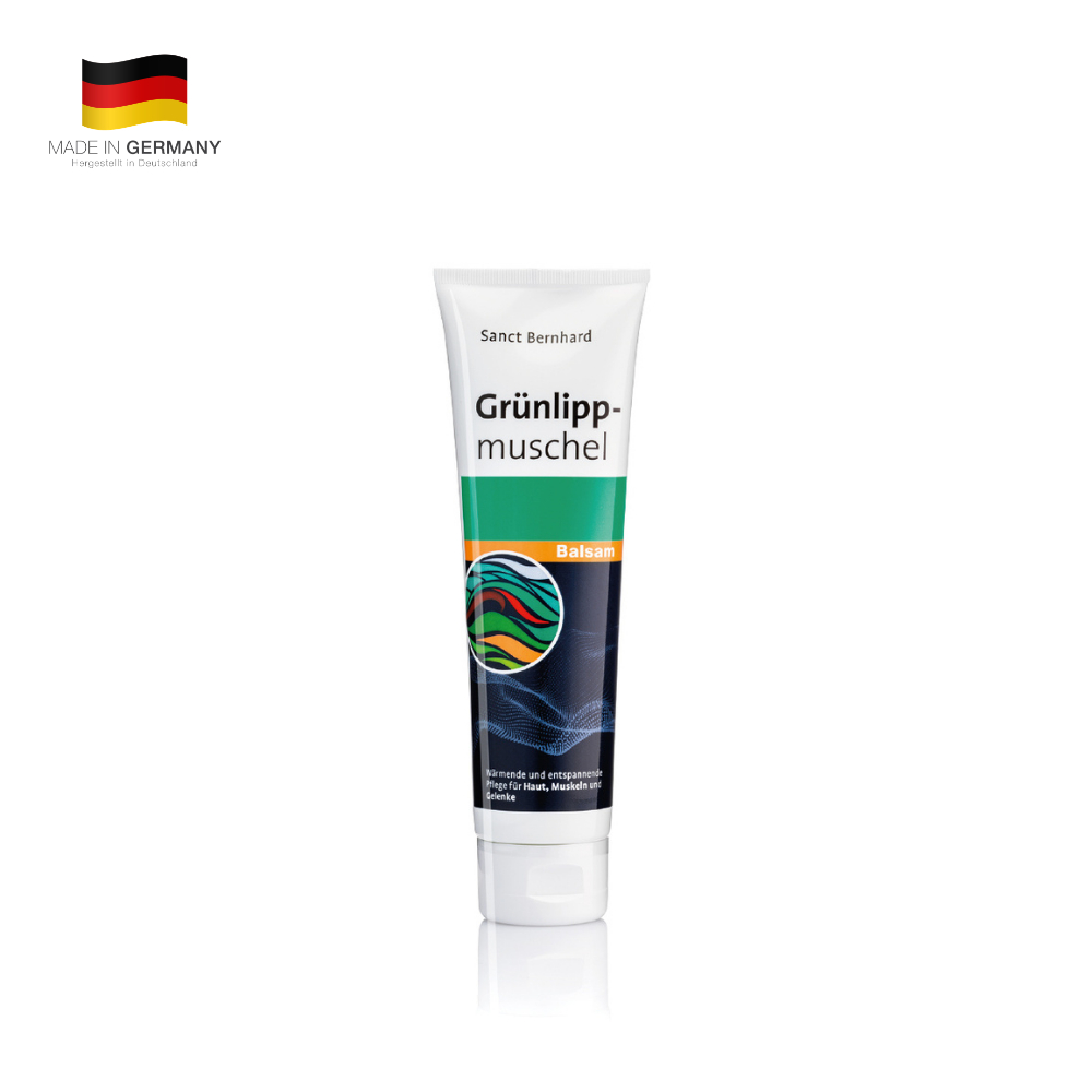 Geyer Haus Sanct Bernhard - Green-lipped Mussel Balm บาล์มบำรุงผิว กล้ามเนื้อและข้อ 150 ml.
