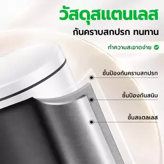 ถังขยะแบบเหยียบ 5 ลิตร 12 ลิตร ถังขยะมีฝาปิด ถังขยะในห้องน้ำ soft close มีถังด้านใน รับประกันสินค้า 1 ปี สีทอง สีดำ