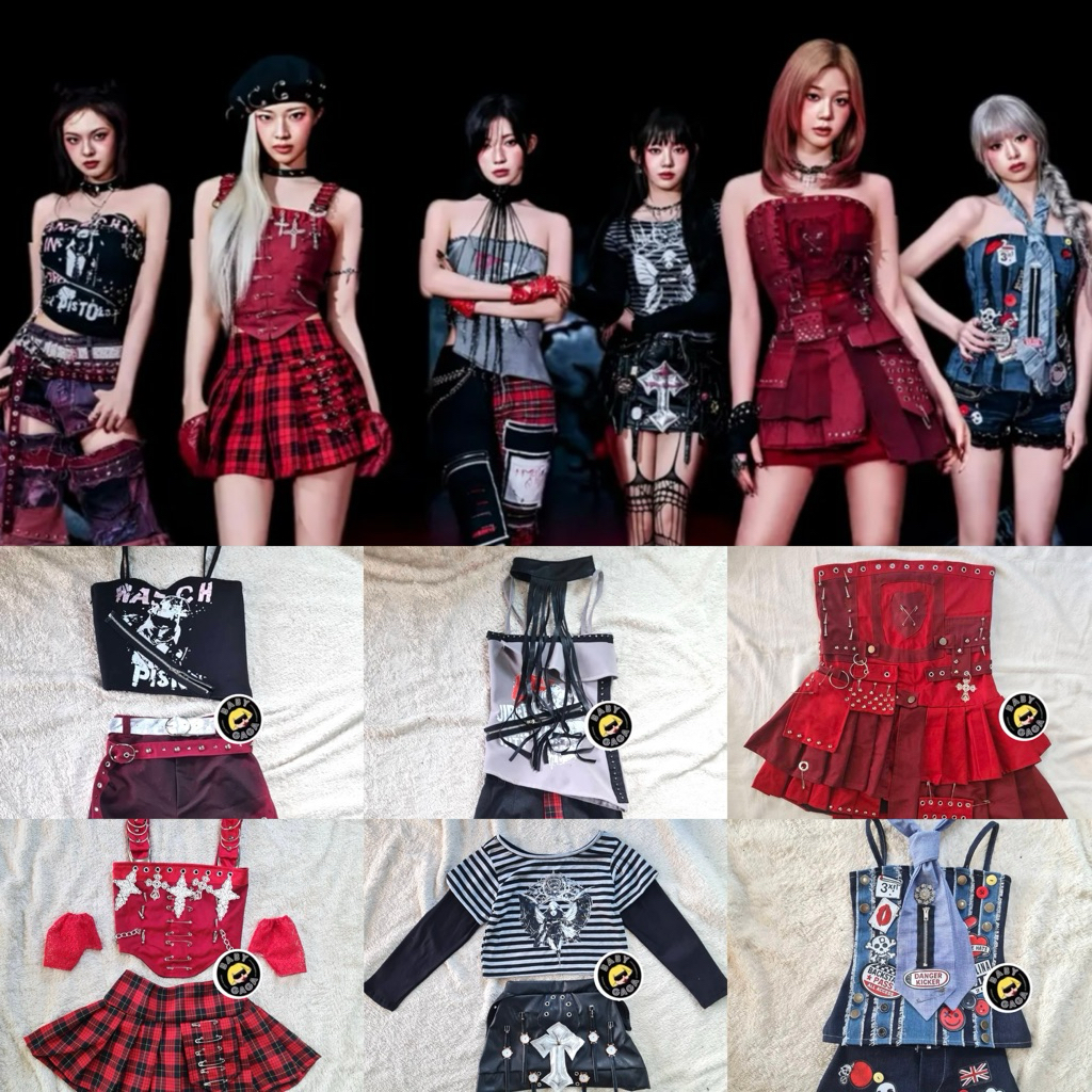 BABYGAGA❤️ Babymonster เบบี้มอนสเตอร์ Psycho ✂️ รับตัดชุด Baby Monster ชิกิต้า ภาริตา อาฮยอน โรร่า อาสะ รุกะ Kpop เคป๊อป