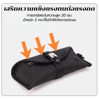 กระเป๋าแว่นตา วัสดุไนลอน ทนทาน พร้อมตะขอ พกพาได้ กันน้ำ กันกระแทก ดูดแม่เหล็ก ถอดออกได้เร็ว สำหรับพกพาไปข้างนอก