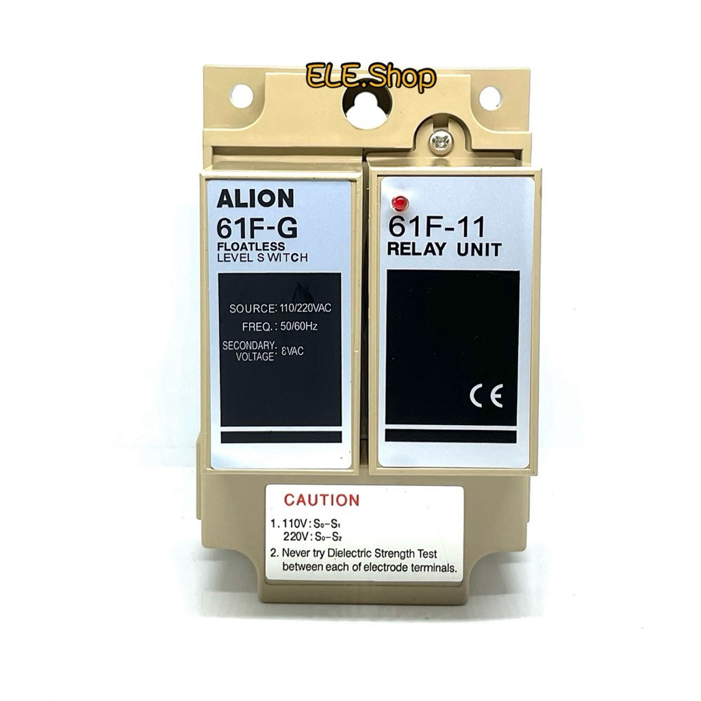61F-G 61F-11 capacitive sensing liquid level controller รีเลย์ระดับของเหลว ตัวควบคุมระดับน้ำ