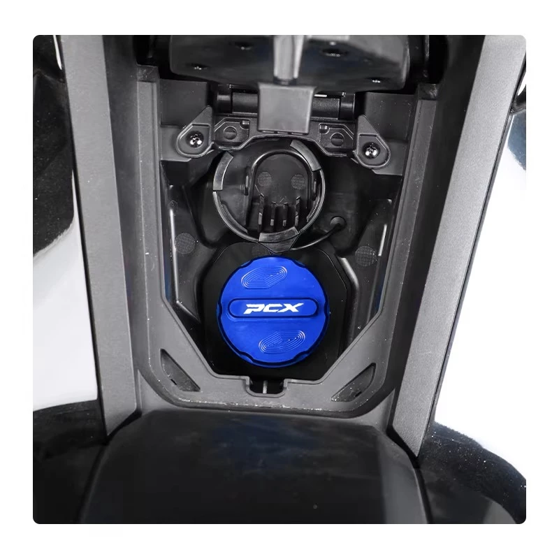ฝาปิดถังน้ำมันแต่ง PCX160 / PCX150 / PCX125 อลูมิเนียม CNC thumbnail 7