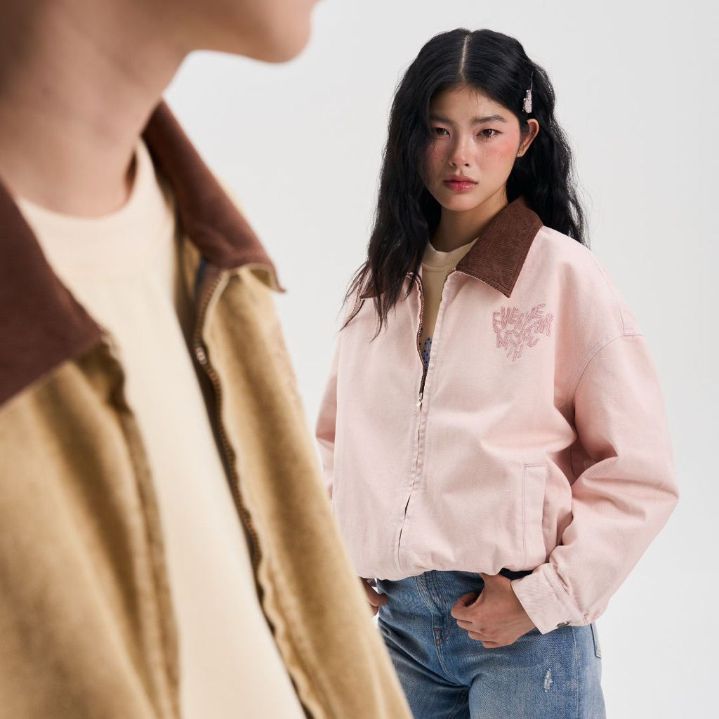 Whatwewearrr | Bonie Jacket | แจ็คเก็ตยีนส์ | เสื้อแจ็คเก็ตยีนส์ฟอก Unisex | พร้อมส่ง รูปที่ 6