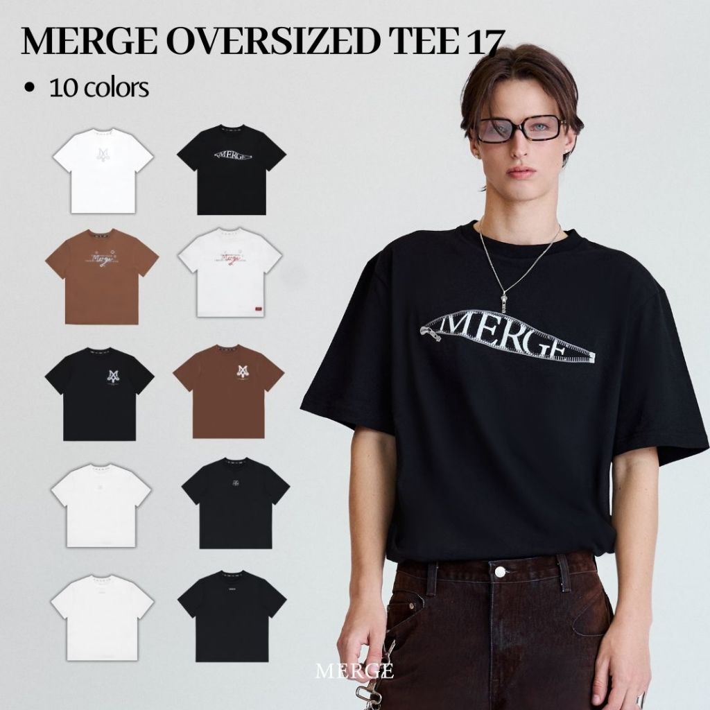 Merge Official – Merge Oversized Tee 17 (พร้อมส่ง)