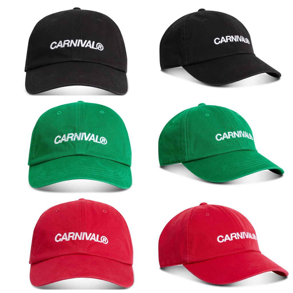 [แท้💯% ของใหม่] หมวก CARNIVAL ESSENTIAL TWILL CAP