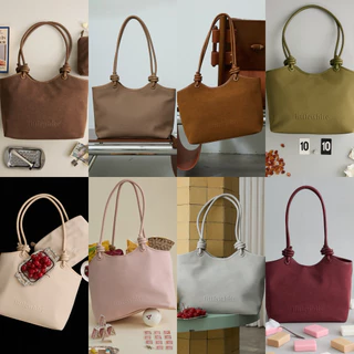 Littlewhitestore Everyday tote bag แถมใบเล็กทุกสี