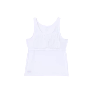 Wacoal Bloom Step 2 ชุดชั้นในสำหรับเด็ก เสื้อกล้ามตัวยาว รุ่น WH6M67 สีขาว (WH)