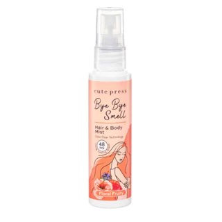CUTE PRESS สเปรย์ฉีดผมและผิวกาย BYE BYE SMELL HAIR & BODY MIST - FLORAL FRUITY