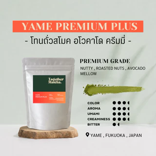 มัทฉะโทนถั่ว YAME MATCHA 🥜 SELECTION | EXTRA PREMIUM | FOR LATTE | PREMIUM PLUS | PREMIUM | มัทฉะจากยาเมะTogether Matcha