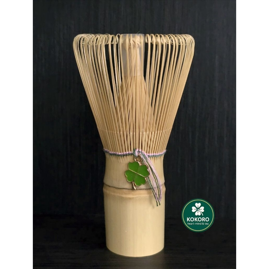 KOKORO🍀แปรงไม้ไผ่ชงมัทฉะใบ Clover Handmade Bamboo Matcha whisk