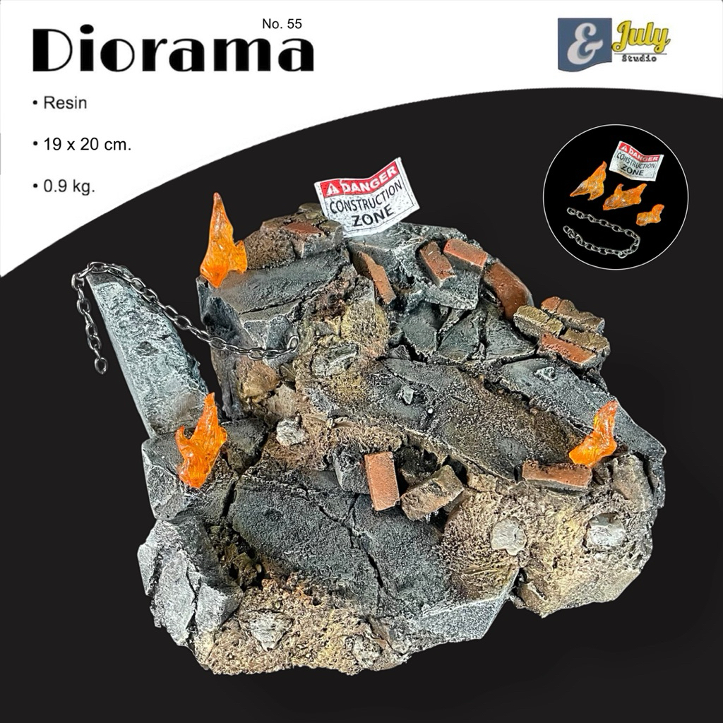 “ Andjuly diorama “ diorama no.55 (ไดโอราม่า)