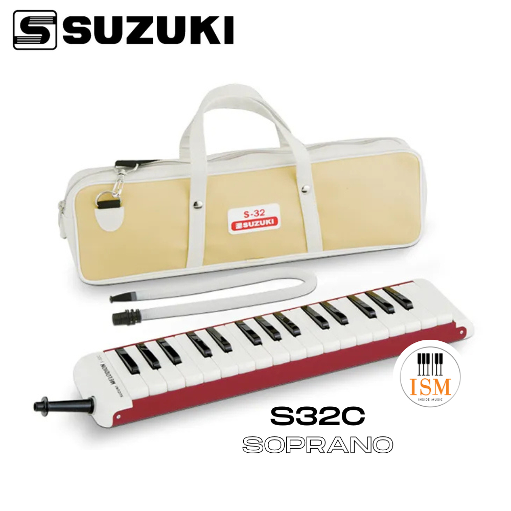 Suzuki S32C เมโลเดี้ยน 32 คีย์ เสียงโซปราโน Melodian 32 Keys Soprano