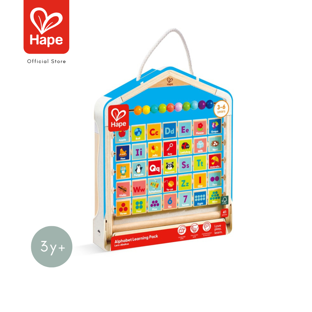 Hape - Alphabet Learning Pack กระดาน ABC พกพา 3Y+ รูปที่ 8