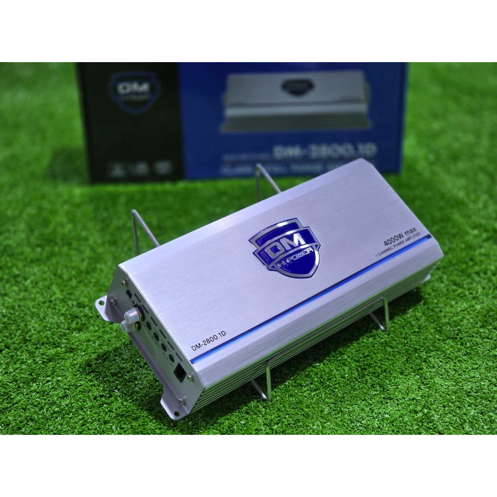 เพาเวอร์คลาสดี DM-2800.1D 4000w เพาเวอร์แอมป์ ขับซับ ขับเบส เครื่องเสียงรถยนต์ power amplifier class d