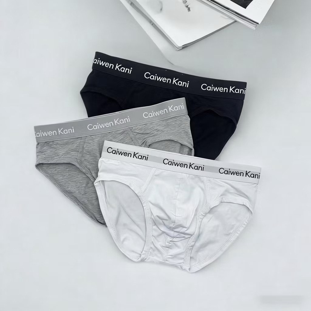 บิกินี่กางเกงในชาย ชุดชั้นในผู้ชาย เนื้อCottonซับเหงื่อดี นุ่มนิ่มใส่สบาย
