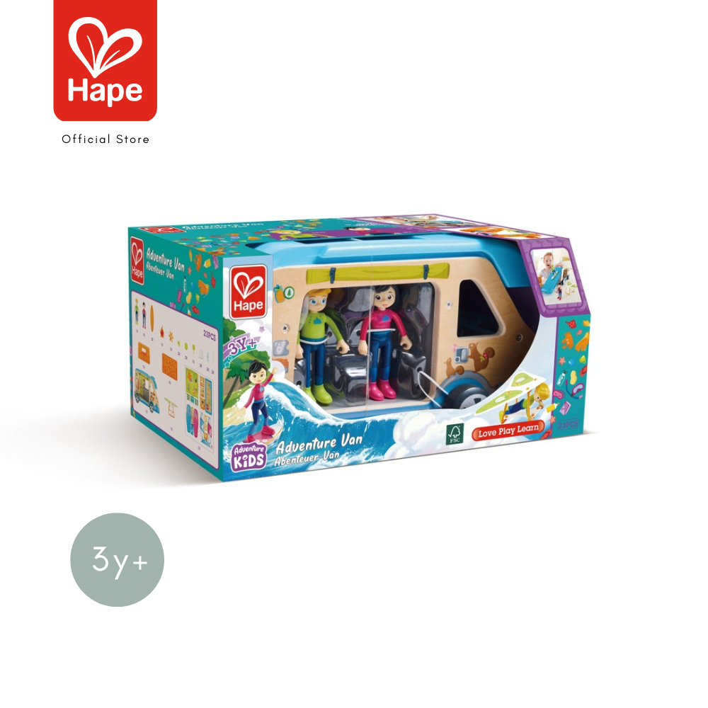 Hape - Adventure Van        รถตู้ตะลุยภัย        3Y+ รูปที่ 8