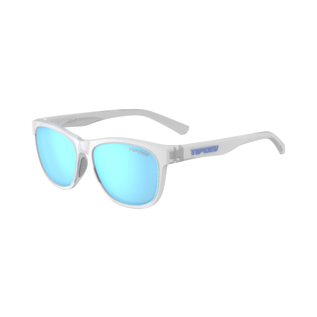 Tifosi Sunglasses แว่นกันแดด รุ่น SWANK Satin Clear (Clarion Blue Polarized)
